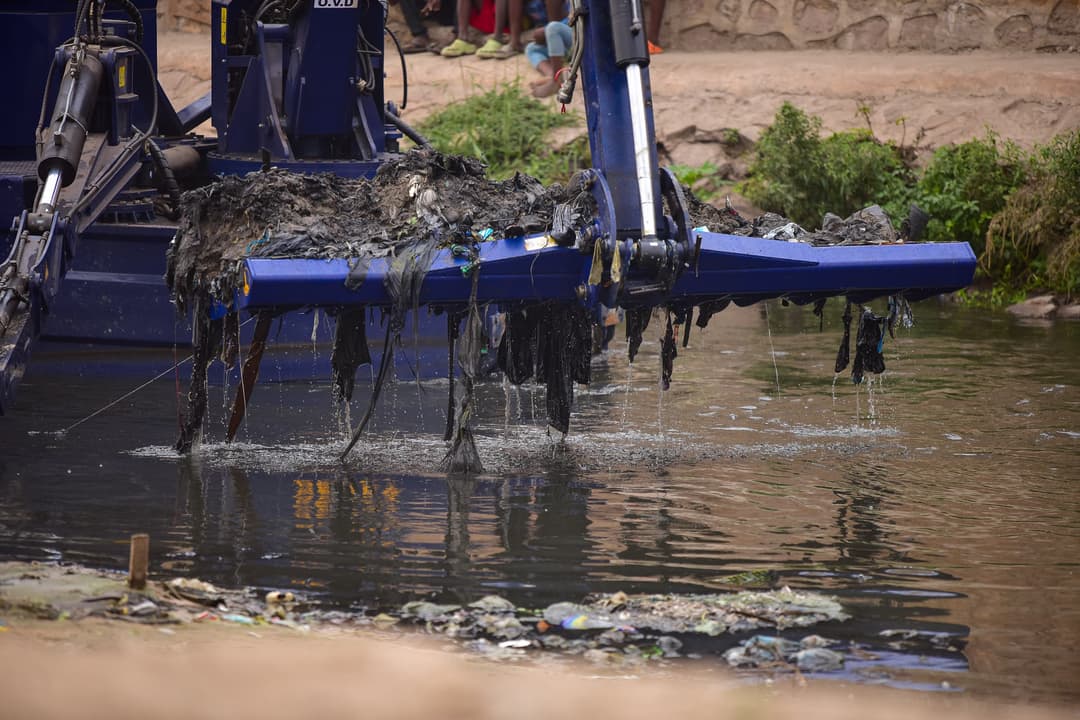 Le dragage des rivières lancé à Kinshasa